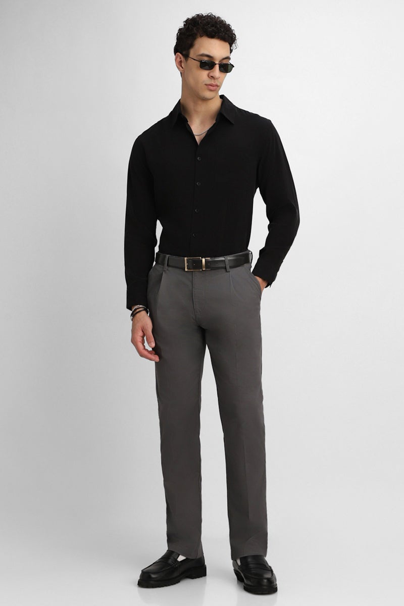 SNITCH Pleated Stretch Chinos - Image 4